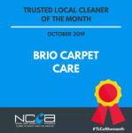 Award for Brio Carpet Care